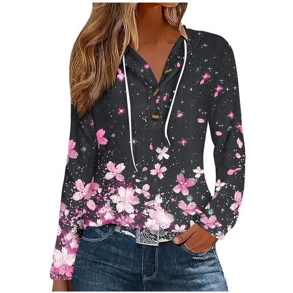 Pohista Spring Tshirts Shirts for Women 2026 Spring Shirts for Women 2026 Long Sleeve Women's Shirts Dressy Casual my orders delivery