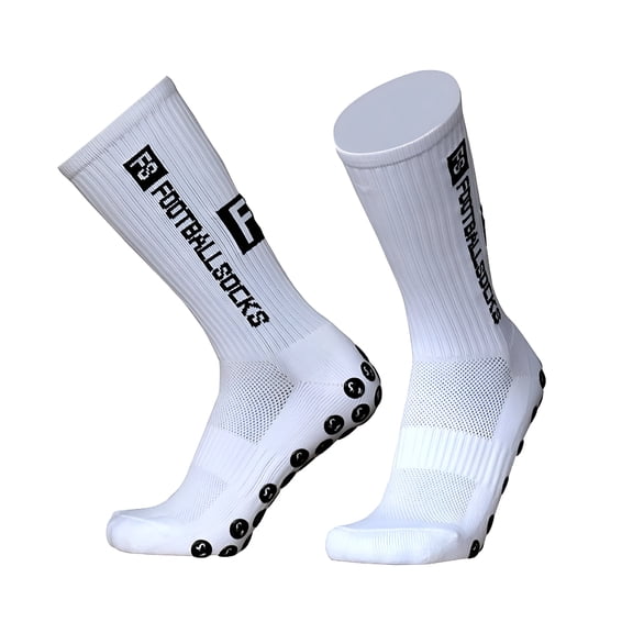 TELOLY Football Socks Round Silicone Suction Cup Grip Anti Slip Soccer Socks Sports Men Women Baseball Rugby Socks