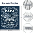 thumbnail image 2 of Grandpa Gifts Blanket 60"X50", Birthday Gifts for Grandpa, Papa Gifts, Grandpa Fathers Day Birthday Gifts, Gifts for Papa, Best Grandpa Gift Ideas, Christmas Grandfather Gifts from Grandkids, 2 of 5