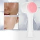 thumbnail image 3 of Cepillo de doble cara 3D de moda, cepillo de limpieza facial, exfoliante, herramienta de masaje para eliminar grasa, rosa, 3 of 14
