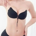 thumbnail image 3 of Push up Silicone Bra for Women Sticky Invisible Reusable Adhesive Strapless Stick on Bra for Backless Front Strings, 3 of 7