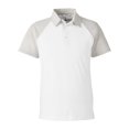 thumbnail image 4 of Team 365 TT21C Men's Command Snag-Protection Colorblock Polo-White/ Sport Silver-S, 4 of 6