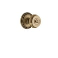 thumbnail image 5 of Grandeur Solbou_Dd_Na Soleil Solid Brass Dummy Door Knob Set - Nickel, 5 of 5