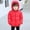 Red, variant on PRAETER Children Plus Velvet Warm Cotton-padded Jacket, Boy Down Padded Jacket, Girl Padded Jacket, Baby Padded Jacket