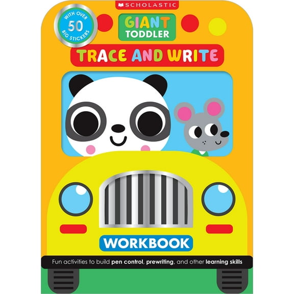 Scholastic Early Learners Giant Toddler: Trace & Write Workbook (Scholastic Early Learners) (Paperback)