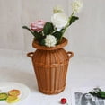 thumbnail image 2 of Menolana Woven Vase Storage Flowerpot For Garden And Home Decor, 2 of 7