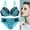 Blue, variant on Levmjia Womens Lingerie Mini Bodysuit Fashion Bra Panties Underclothes Lace Underwear Pajamas Ladies Intimates Set