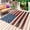 Blue Red Brown, variant on Farmhouse American Flag Outdoor Rug 4x6 Ft - Reversible Patio Rug Outdoor Camping Rugs, Blue Red USA Flag Vintage Washable Indoor Outdoor Area Rugs, Non-Slip Outdoor Carpet Runner for Deck/Porch