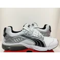 thumbnail image 3 of PU & MA PowerTech Blaze Me Mens sneaker # 187194 01 white/silver/black "vintage", 3 of 6