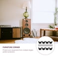 thumbnail image 3 of KAKOWELY 1 Set Sound Box Iron Protection Corner Furniture Collision Protection Corner,1.97"X1.57"X1.57", 3 of 5