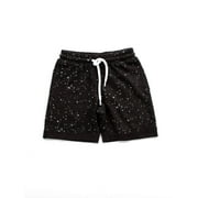 Bear Camp Baby Boy Splatter Print Shorts