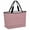 Nude Pink, variant on Vintage Nude Pink Beach Bag for Women,Large Breathable Mesh Beach Tote Bag,Farmhouse Retro Solid Color Linen Texture Sandproof Lightweight Travel Bags for Vacation Picnic Pool 15.7"x15.7"x9.1"