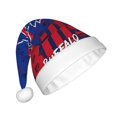 thumbnail image 2 of Gorros navideños personalizados para adultos del equipo de fútbol Bills, gorros con decoración navideña, gorros de regalo navideño, 2 of 7