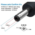 thumbnail image 3 of 3Pack 6FT 5V DC Power Cord USB to DC 3.5mm x 1.35mm Barrel Jack Adapter Connector Charging Cable Plug, 3 of 5