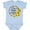 AE-Light Blue, variant on Inktastic My Pops Loves Me with Sunflower Wreath Boys or Girls Baby Bodysuit