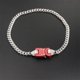 thumbnail image 3 of Pulsera y collar de estilo funcional de High Street con cadena de ondas de agua y marea personalizada, 3 of 6