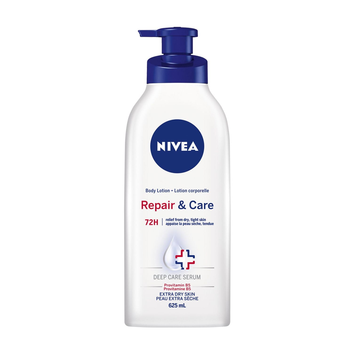 NIVEA Lotion corporelle 72H Repair & Care pour peau extra sèche