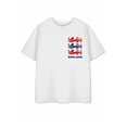 thumbnail image 1 of Show Me The Merch Unisex Kids White Short Sleeved T-Shirt, 1 of 1