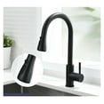 thumbnail image 1 of Kitchen Faucet Brushed Nickel Color Surface Hot and Cold Water Faucet Pull-out Single Hole ,Easy to Install, 1 of 8
