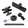 thumbnail image 2 of Base de Support de Localisateur de Poissons Rotation à 360 Degrés Sphérique pour Kayak Marin Électronique Léger et Haute Résistance Compatible avec Multiples Séries GPSMAP et Striker, 2 of 7