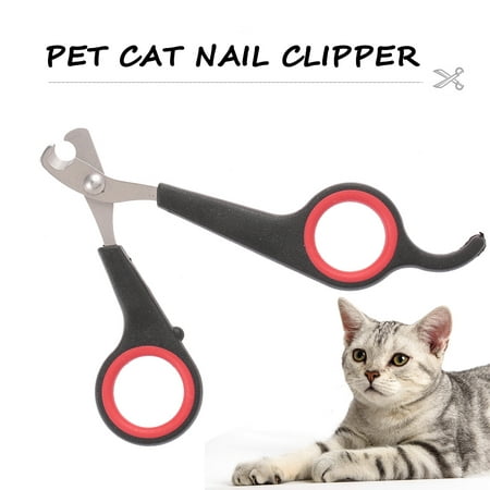 Professional Pet Cat Nail Clipper Stainless Steel Scissors for Animals