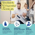 thumbnail image 4 of 100% Plastic-Free Dishwasher Detergent Tablets, Clean Ingredients, Fragrance Free, No Residue, Powerful Enzyme-Based Dishwasher Pods, 60 Count., 4 of 4