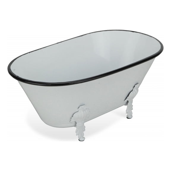 Jumbo White Bathtub Decorative Sculpture