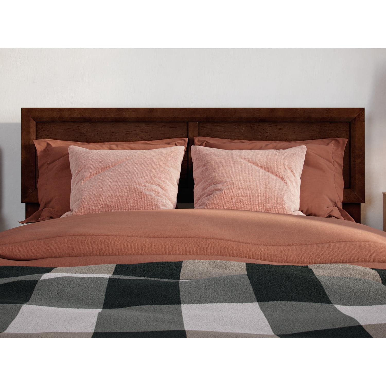 AFI, Sophia Full Solid Wood Headboard, Walnut