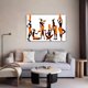 thumbnail image 5 of Póster de lienzo de mujer negra con arte abstracto africano, decoración de dormitorio, paisaje deportivo, decoración de oficina, regalo, estilo marco, 20 x 30 cm, 5 of 8