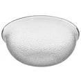 SB7207 BPA Round Pebbled Fruit Serving Bowl, 4 Quart, Clear