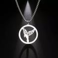 thumbnail image 3 of Hollow Tendril Music Symbol Pendant in Ring Pendant Necklace For Birthday Gifts, 3 of 9