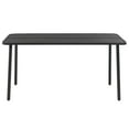 thumbnail image 6 of vidaXL Steel Weather-Resistant Outdoor Dining Table, Gray, 6 of 9