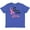Vintage Royal Blue, variant on Inktastic My Mom is My Hero- Breast Cancer Awareness Youth T-Shirt