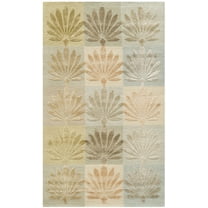 SAFAVIEH Martha Stewart Evaline Geometric Area Rug, Oasis, 2'6" x 4'3"