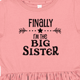 thumbnail image 4 of Inktastic Finally I'm the Big Sister Girls Toddler Dress, 4 of 5
