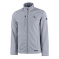 thumbnail image 2 of Men's Cutter & Buck Gray Indianapolis Colts Evoke Eco Softshell Recycled Full-Zip Jacket, 2 of 3
