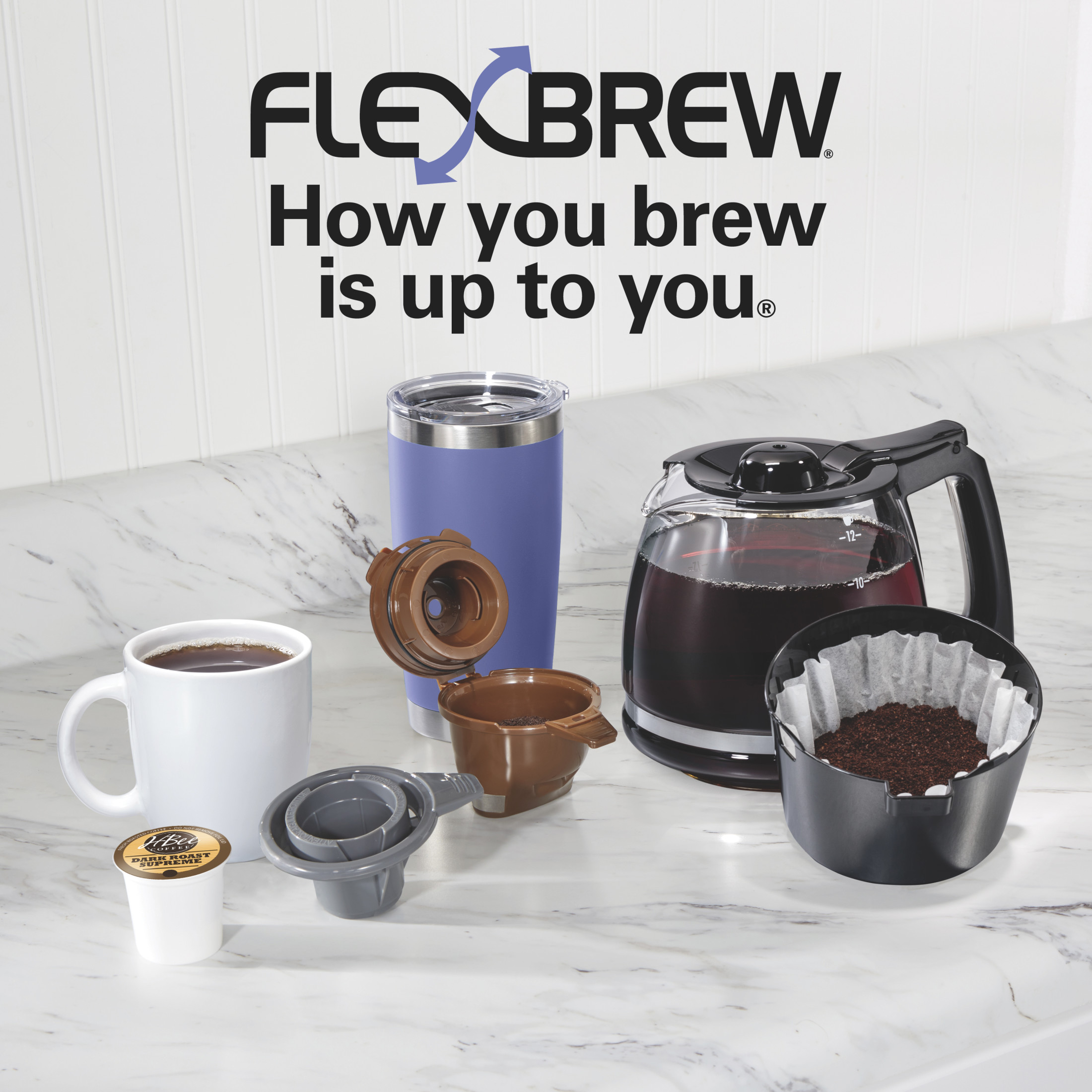 Hamilton Beach FlexBrew Coffee Maker, Black photo 7