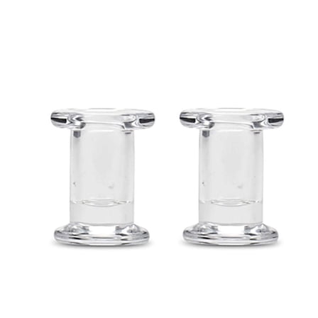 Simple Glass Taper Candle Holder