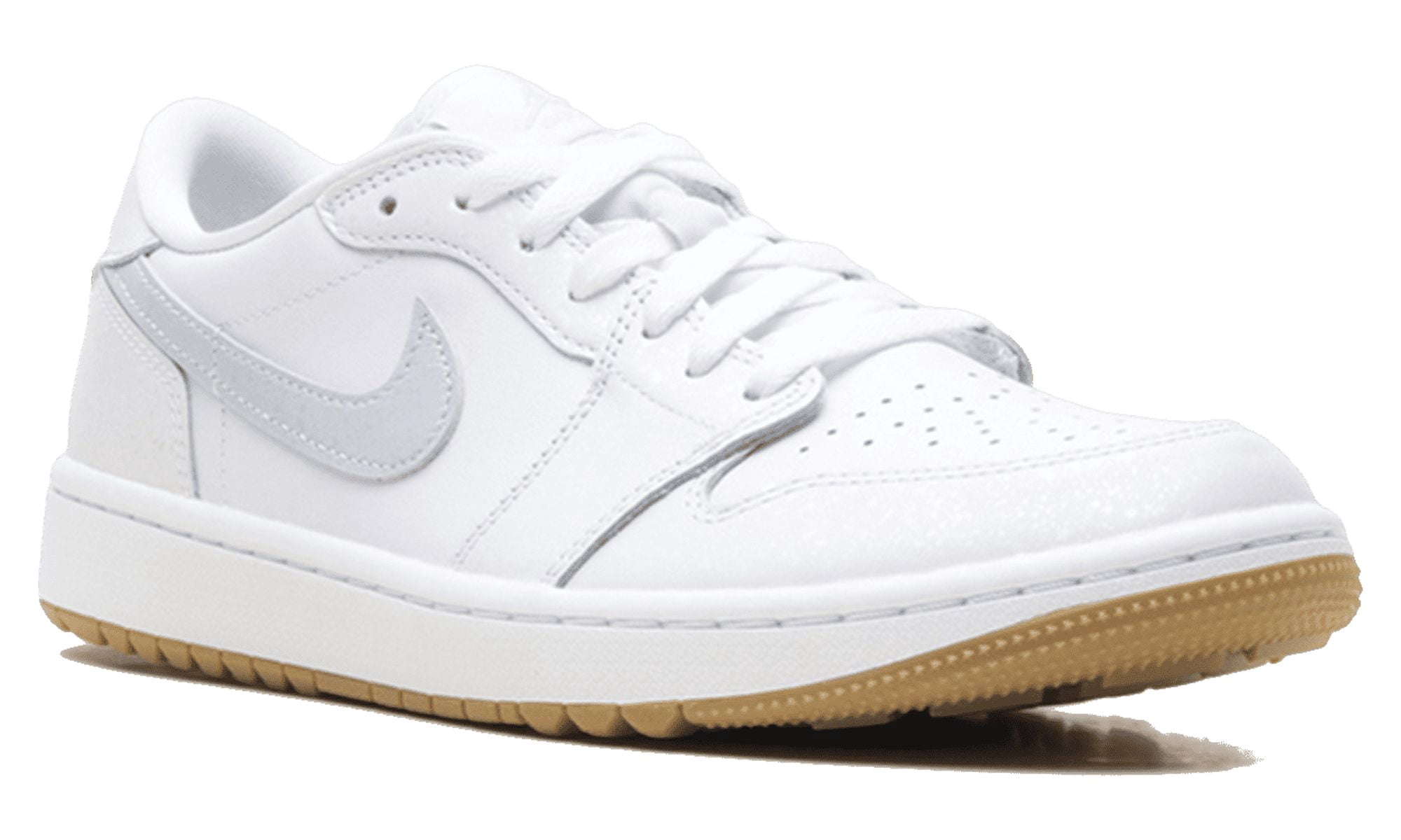 Air Jordan 1 Low Golf Shoes - White/Gum - Mens Sizes 10.5 - (DD9315-111) Air Jordan 1 Low Golf “White Gum” DD9315-111 - SoleSnk main image 4