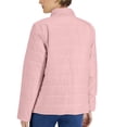 thumbnail image 2 of Karen Scott Women's Pockets Solid Puffer Jacket Soft Pink Size S, 2 of 2