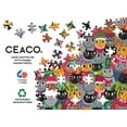 thumbnail image 3 of Ceaco Sweater Cats 1000 Piece Oversized Interlocking Jigsaw Puzzle, 3 of 5