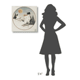 thumbnail image 4 of Global Gallery's 'Merry Lil Snowman' by David Carter Brown Stretched Canvas Wall Art, 4 of 4