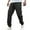 Dark Gray, variant on Men's Joggers Cargo Pants Stretch Tapered Running Sweatpants Drawstring Athletic Gym Jogging Workout Pants with Pockets