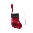 thumbnail image 3 of Adornos Navideños onlyliua Medias de Lana con Forma de Copo de nieve, 3 of 6