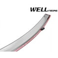 thumbnail image 3 of Wellvisors Side Window Visors Wind Deflectors Rain Guard With Chrome Trim for 2018 2019 2020 2021 2022 2023 2024 Toyota Camry 3-847TY054, 3 of 11