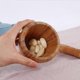 thumbnail image 3 of Mortar And Pestle Set Big Manual Garlic Spices Large Mortar Pestle Pepper Minced Tool Durable Lightweight Garlic Mills Mixing Pot Herb Pepper Grinder, 3 of 5