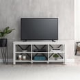 thumbnail image 2 of Henn&Hart 58" White/Metal TV Stand, 2 of 8