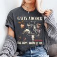 thumbnail image 3 of Gavin Adcock The Day I Hang It Up Tour 2026 T-shirt Sizes S-5XL, 3 of 5