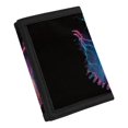 thumbnail image 2 of Chririnla Children's Wallet Neon Lightning Lion Print Lightweight Trifold Card Wallet for Sports, Elastic Polyester Compact Kids Trifold Wallet, 2 of 7