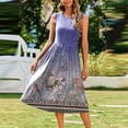 thumbnail image 3 of WILLBEST Vestido Corto Mujer Vestido Informal Con Bolsillo Sin Mangas Y Estampado Degradado Para Mujer, 3 of 3